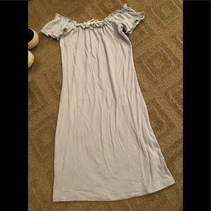 Garage lavender off or on shoulder summer dress